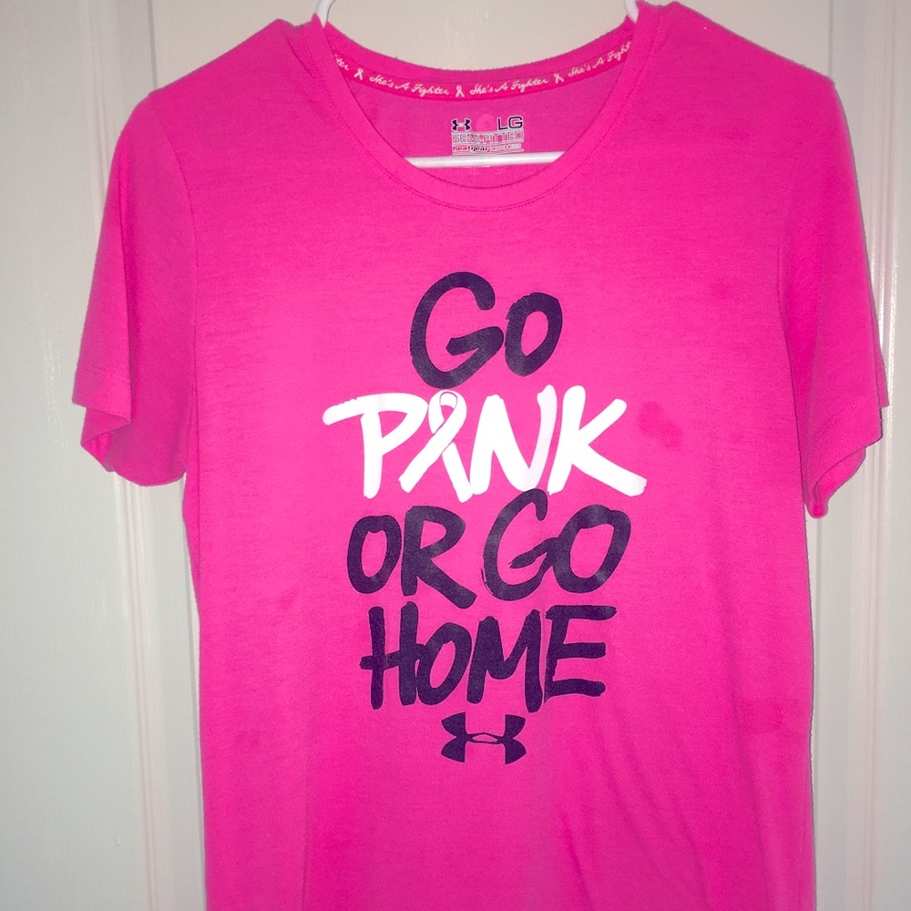 3/$25❗️Sale❗️Under Armor *Go Pink Large